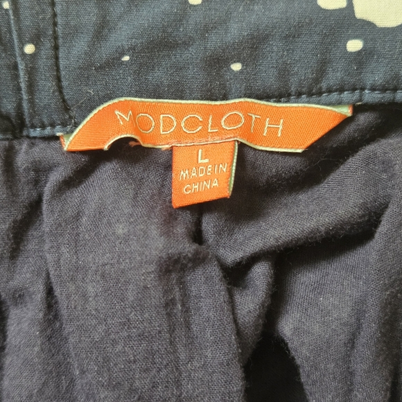 ModCloth Winter Wonderland Cotton Skirt Size L - Picture 9 of 11